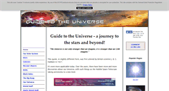 Desktop Screenshot of guide-to-the-universe.com